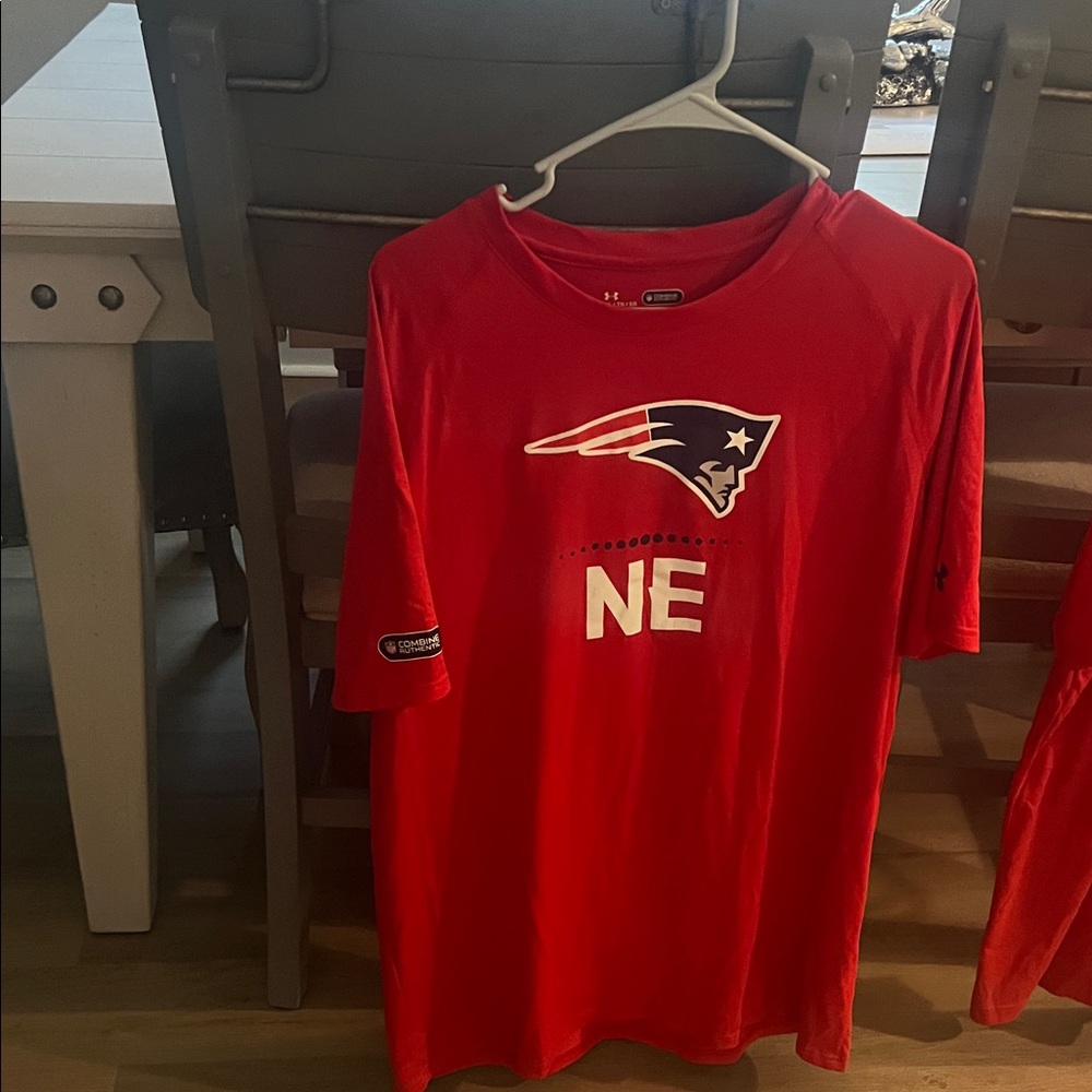 Under Armour Red Patriots Tee